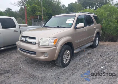 2005 Toyota Sequoia Sr5 V8 from USA, damaged, VIN 5TDZT34A35S246225